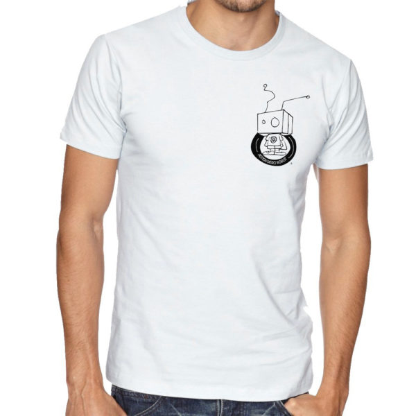 Men's Action Hero Robot Logo Tee
